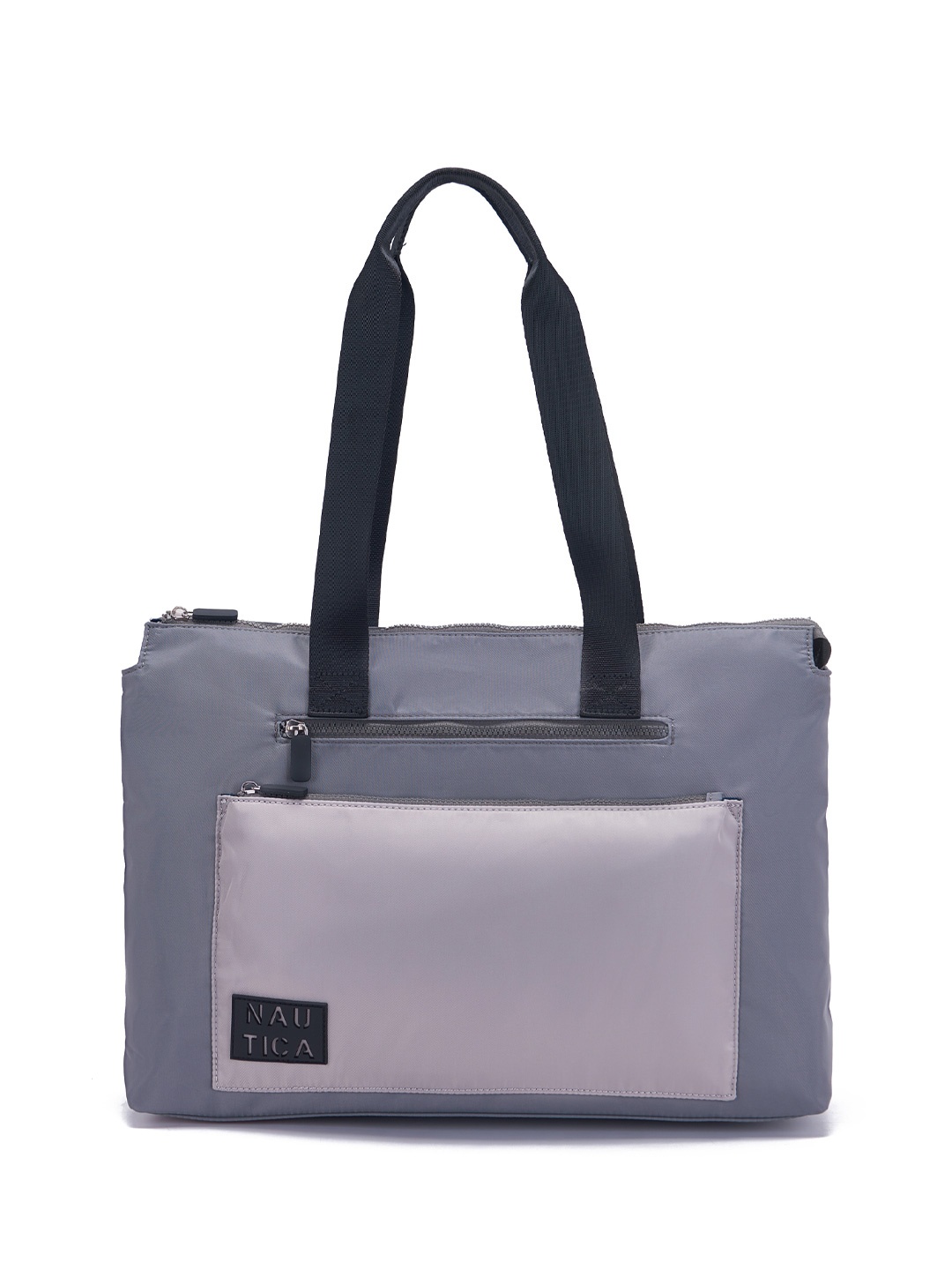 

Nautica Oversized Structured Handheld Bag, Grey