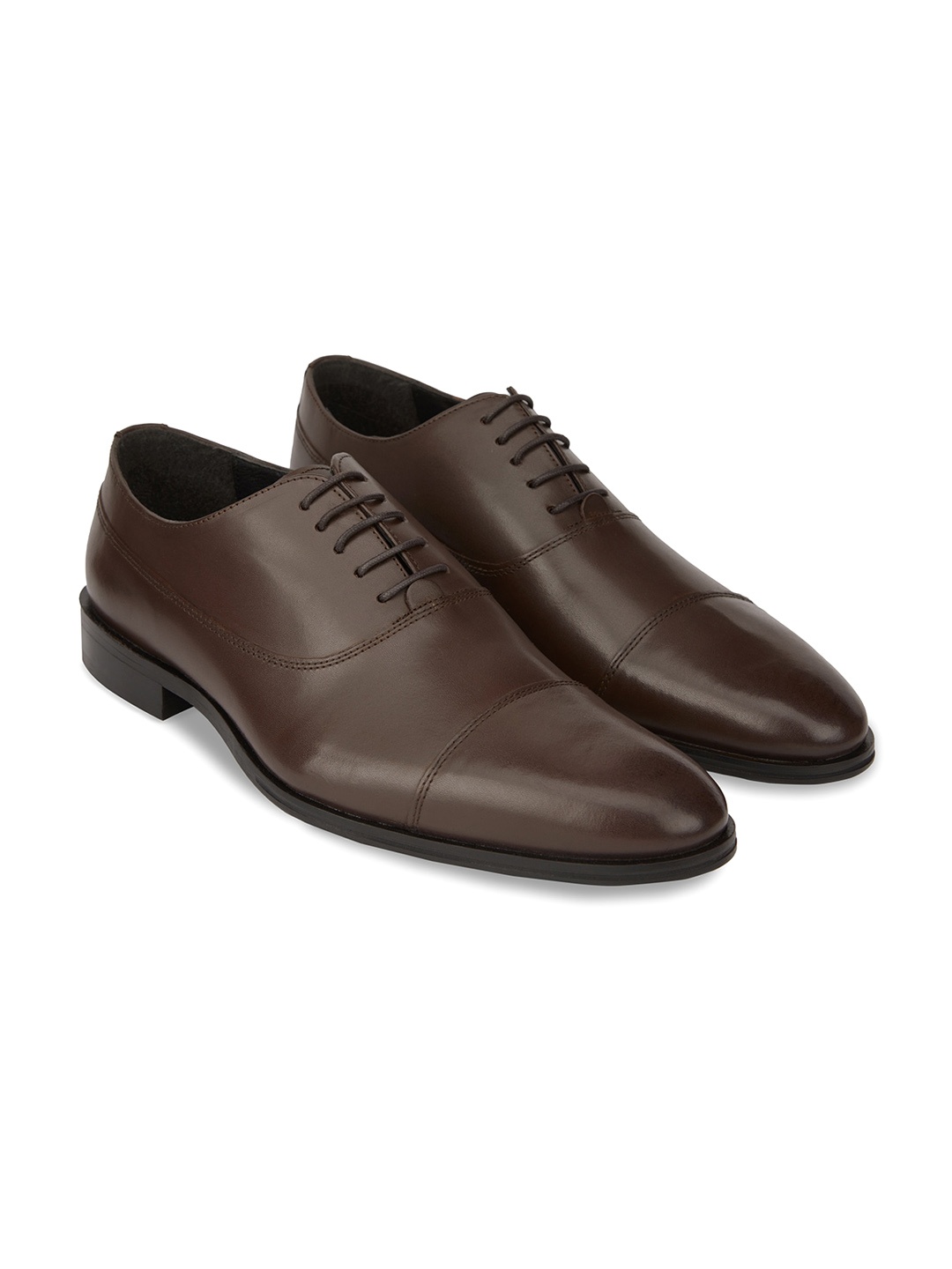 

HATS OFF ACCESSORIES Men Genuine Leather Formal Derbys, Brown