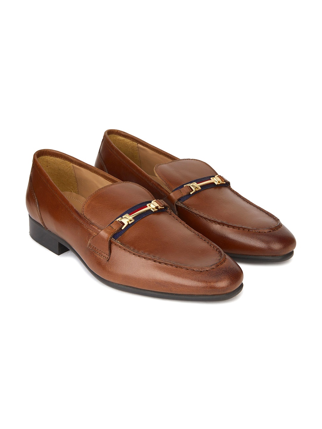 

HATS OFF ACCESSORIES Men Leather Formal Loafers, Brown