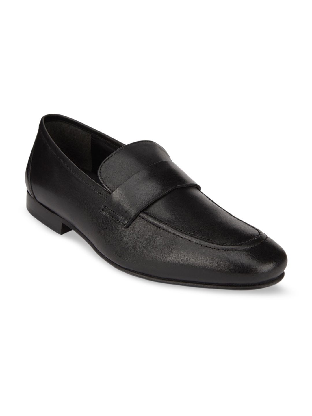 

HATS OFF ACCESSORIES Men Genuine Leather Formal Loafers, Black