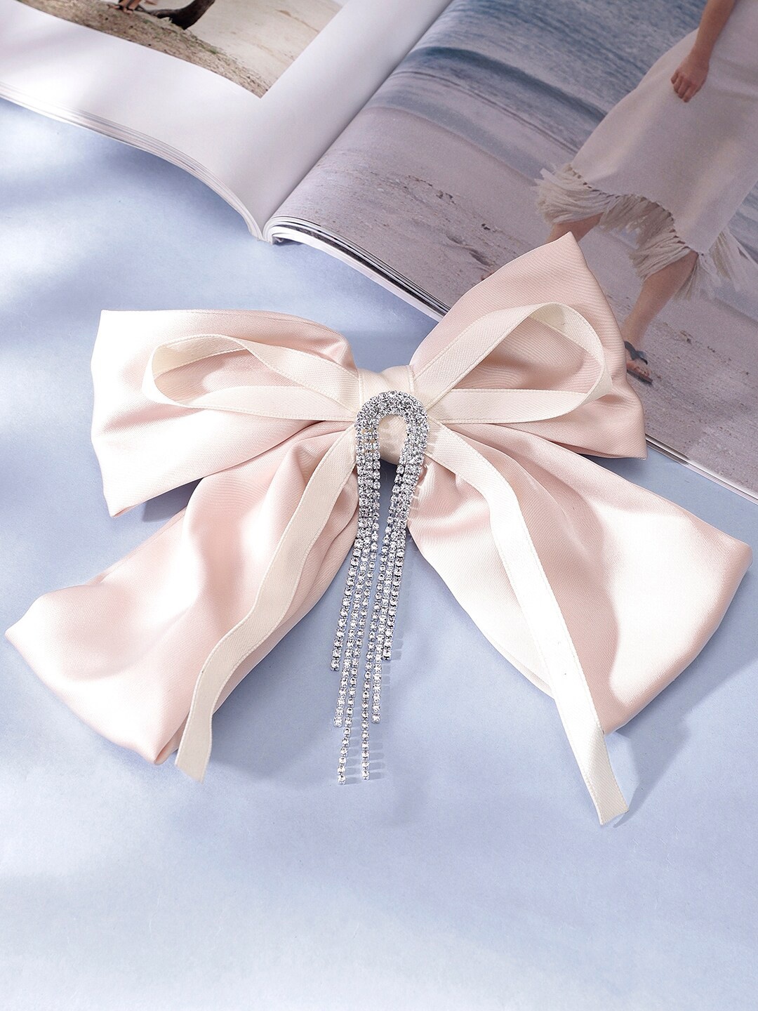 

Rubans Women French Barrette, Cream