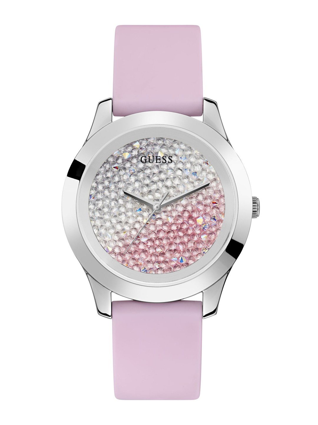 

GUESS Women Embellished Dial Analogue Watch U1223L1M, Pink
