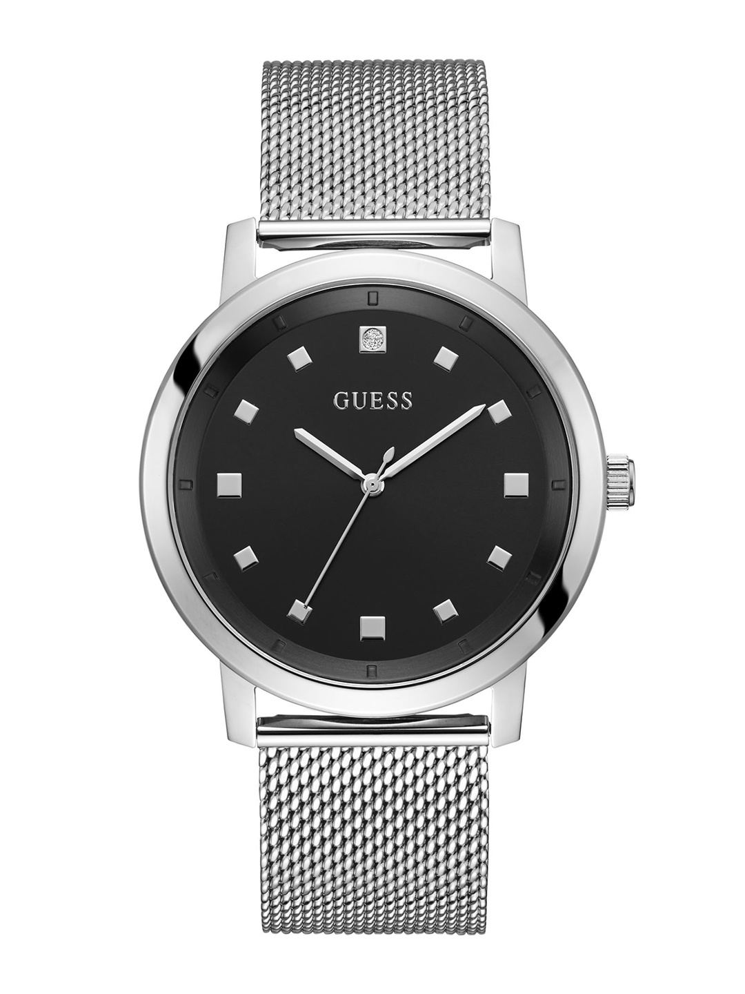 

GUESS Men Embellished Dial & Straps Analogue Watch U1363G1M, Black