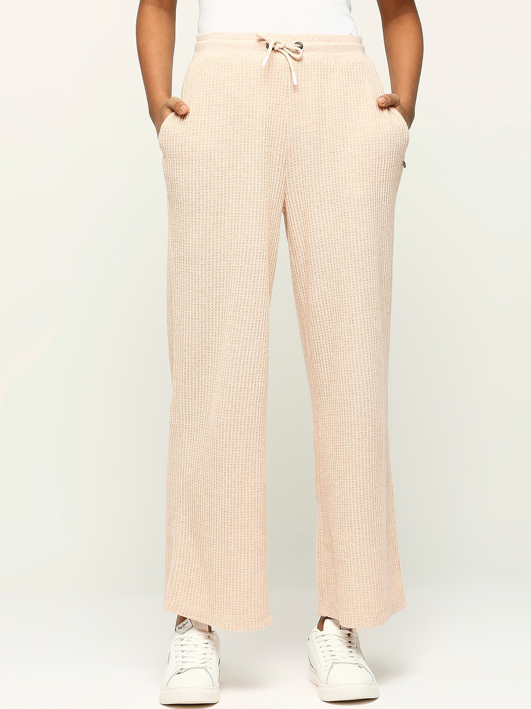 

Pepe Jeans Women High Rise Track Pant, Pink