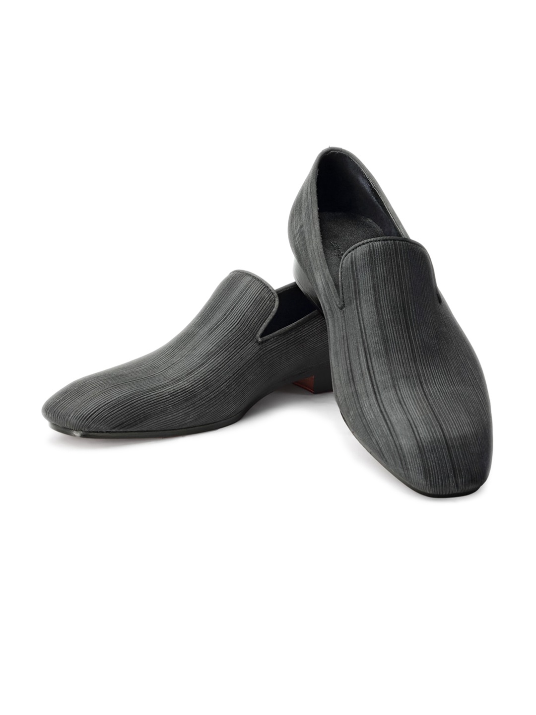 

SHUTIQ Casual Slip On Shoes, Black