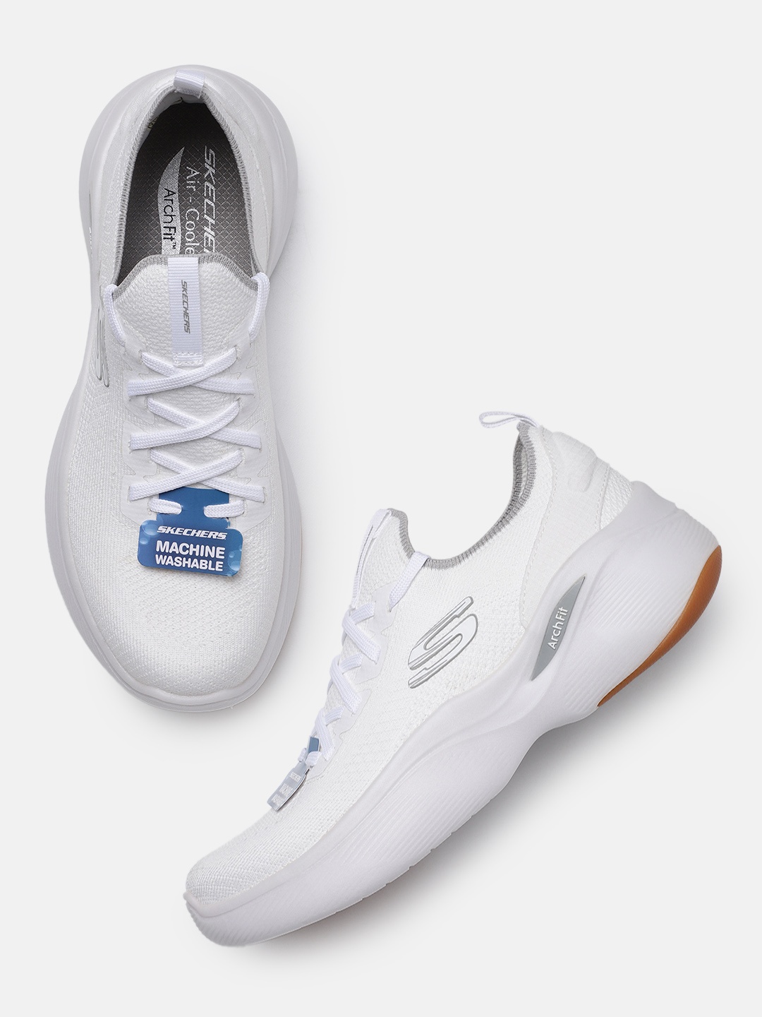 

Skechers Men Arch Fit Infinity Stormlight Sneakers, White