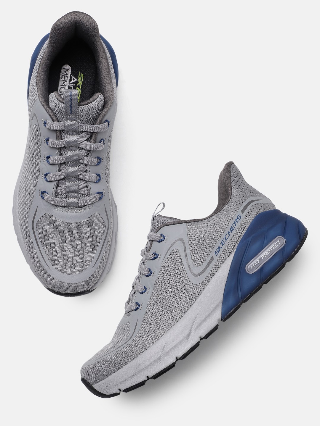 

Skechers Men Max Protect Sport - Beam Sneakers, Grey