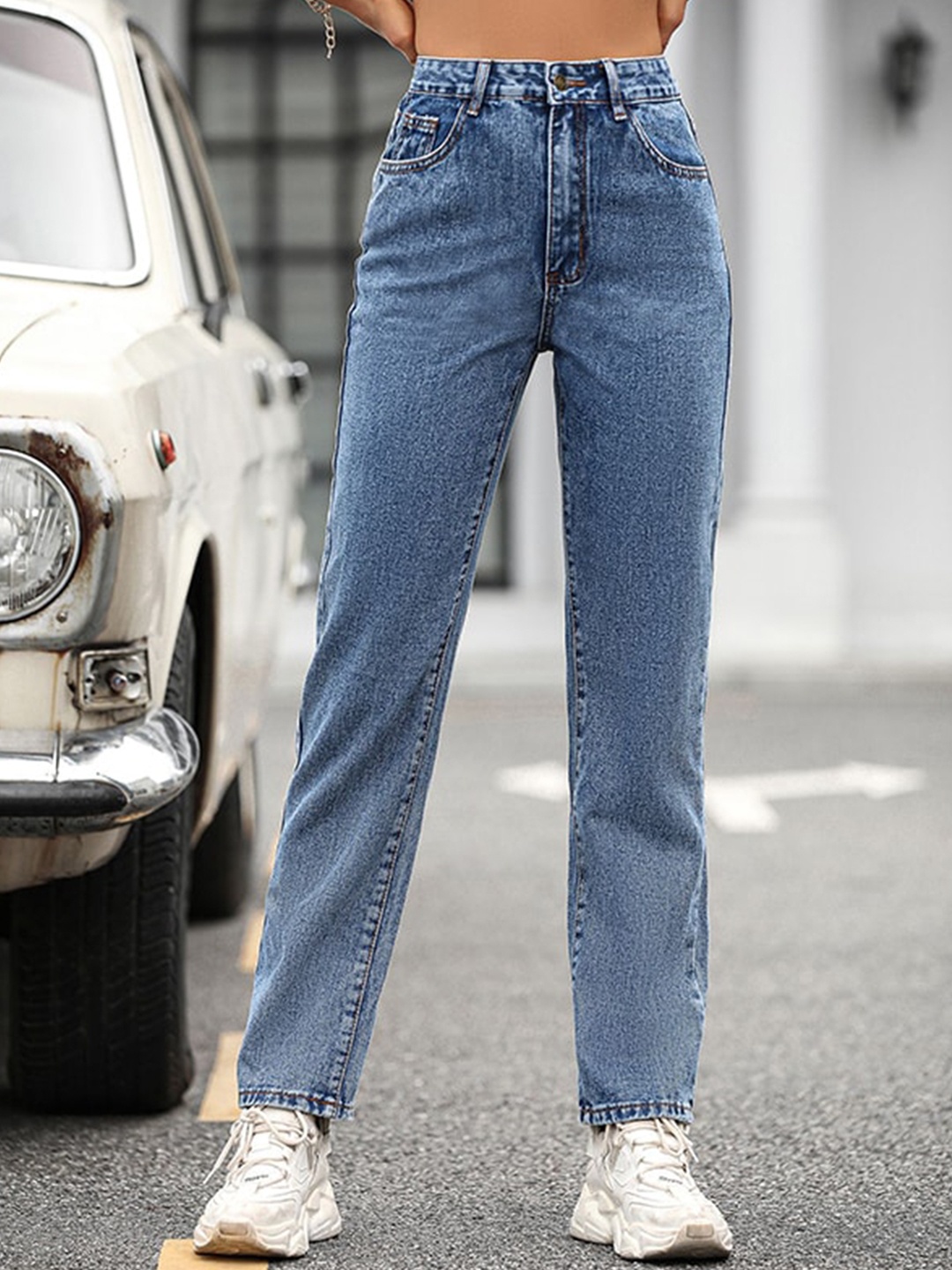 

StyleCast Blue Women High Rise Clean look Jeans
