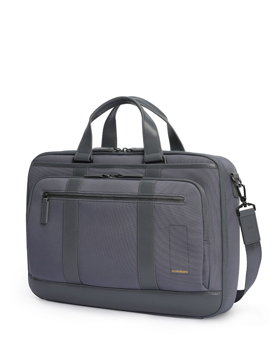 

MOKOBARA The Overnighter Messenger Bag, Grey