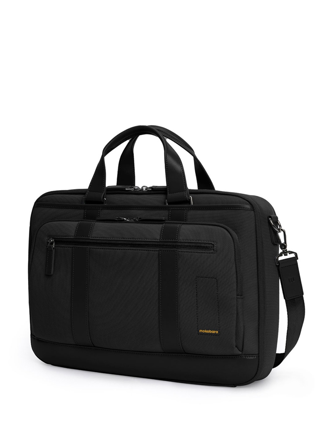 

MOKOBARA The Overnighter Messenger Bag, Black