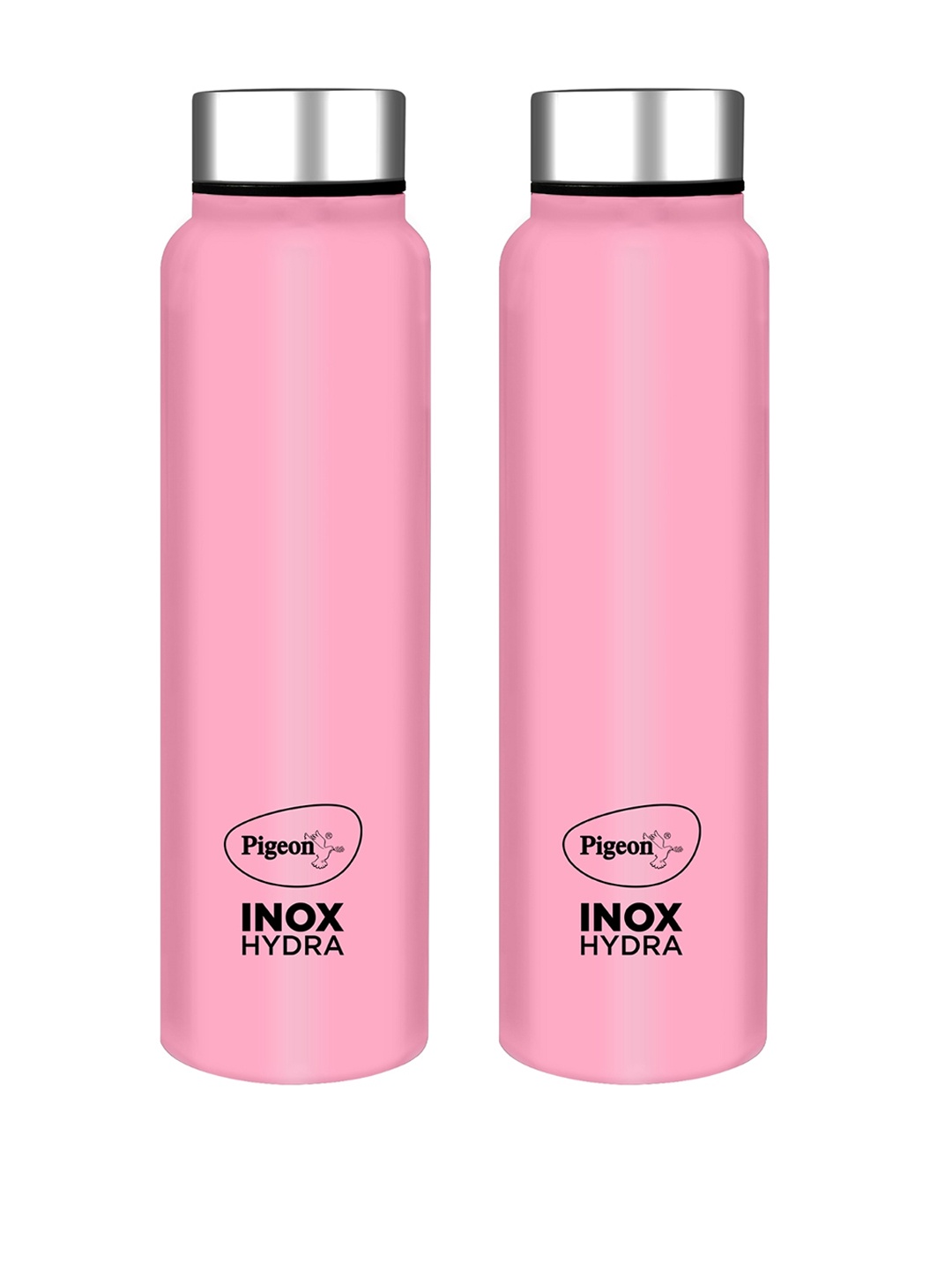 

Pigeon Pink 2 Pieces Stainless Steel Water Bottle 900ml