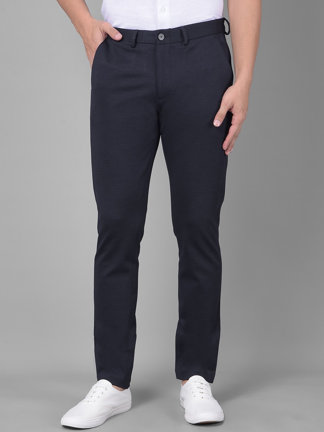 

Crimsoune Club Men Original Slim Fit Trousers, Blue