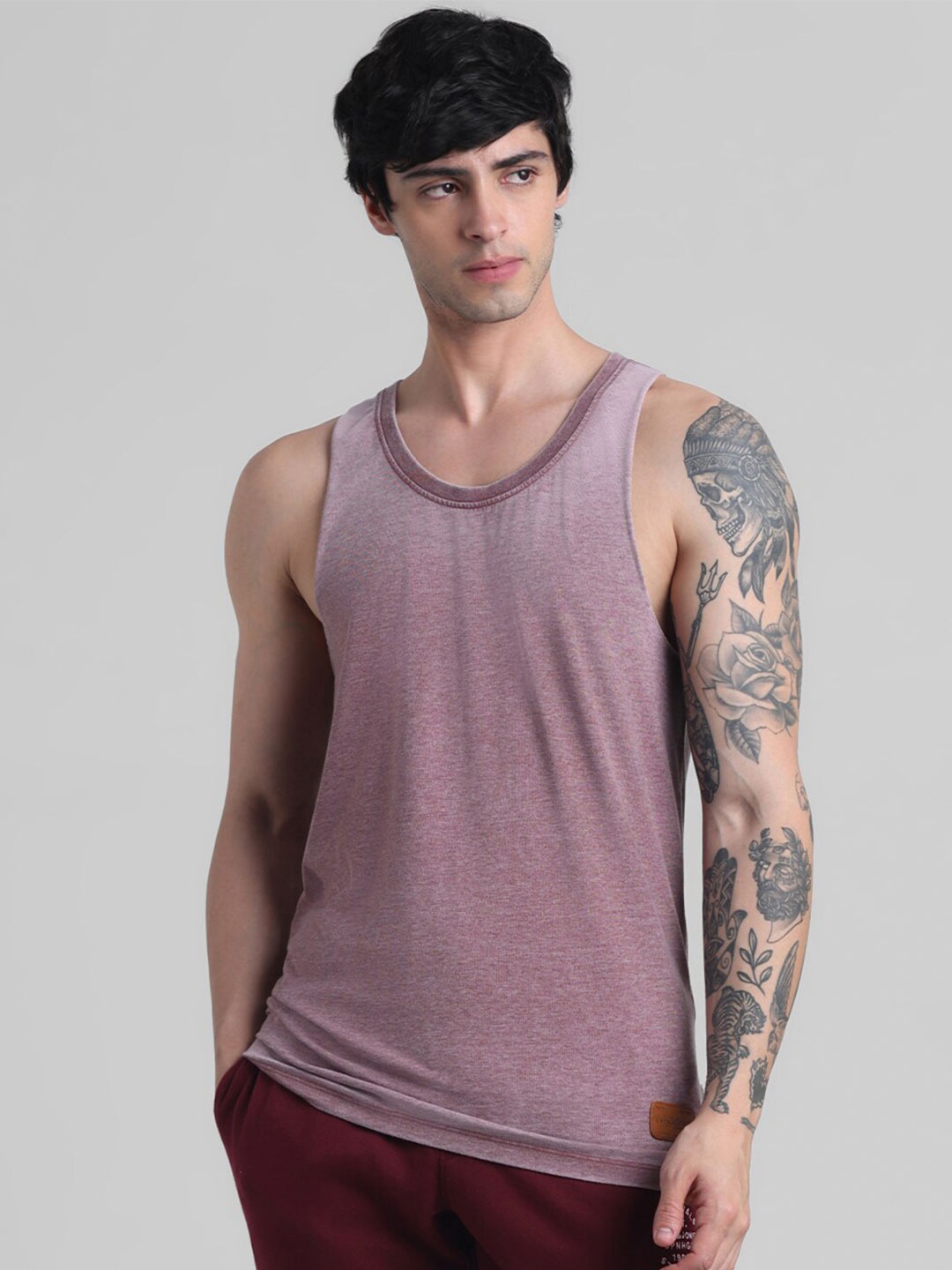 

Jack & Jones Round Neck Basic Vest, Pink