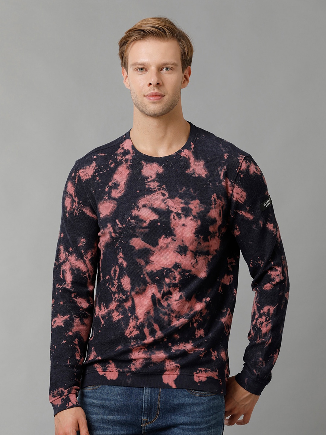 

Voi Jeans Abstract Printed Cotton Sweatshirt, Multi