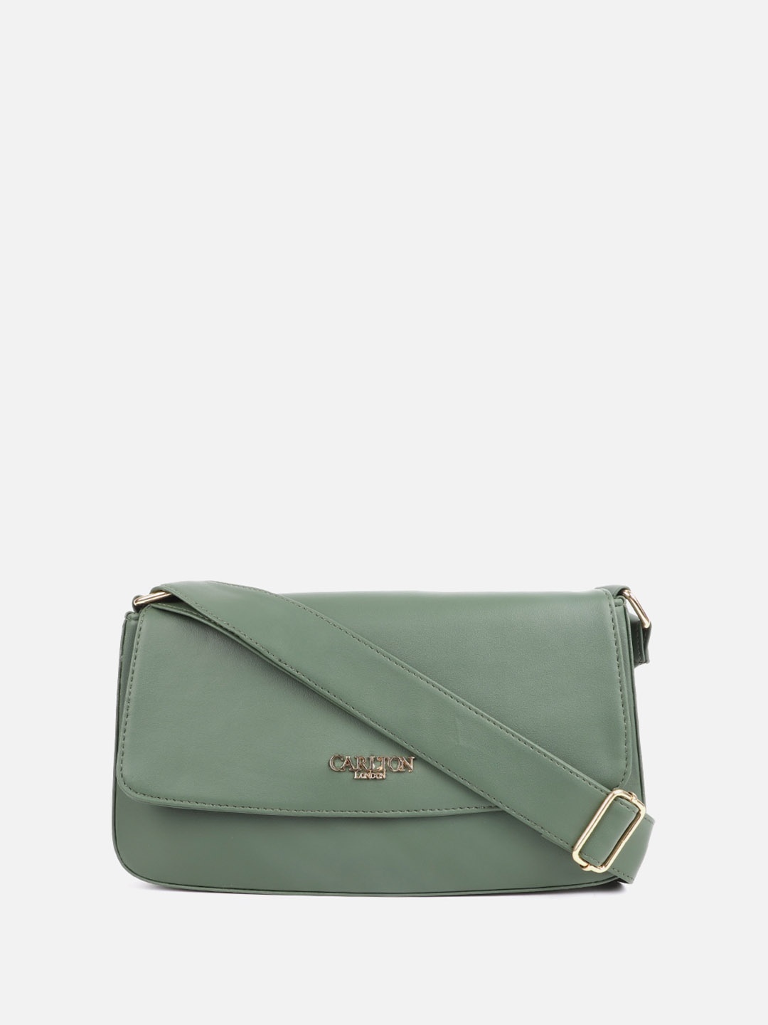 

Carlton London Structured Sling Bag, Green