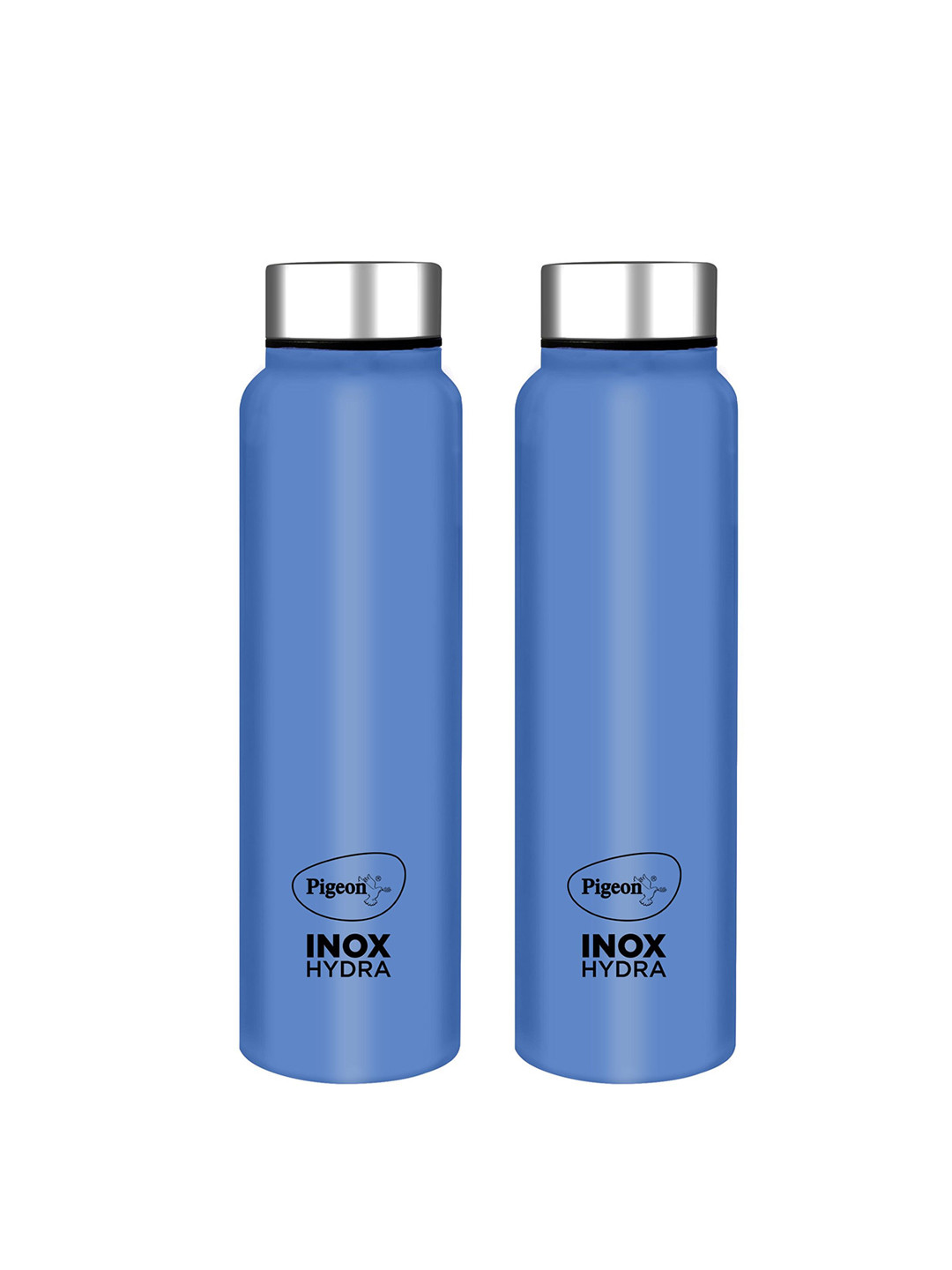 

Pigeon Blue Stainless Steel Water Bottles 900ml Each
