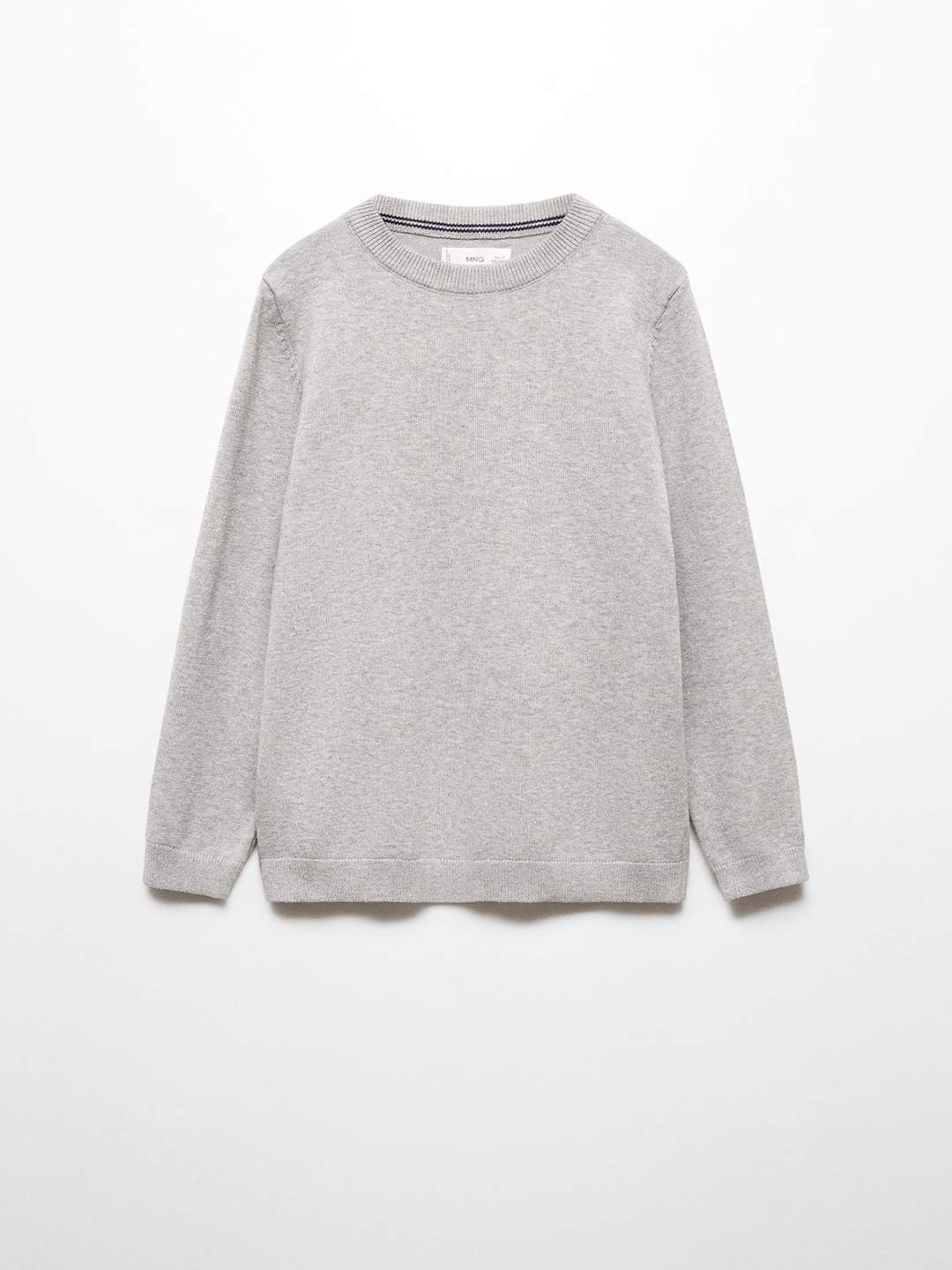 

Mango Kids Boys Crew Neck Pullover, Grey