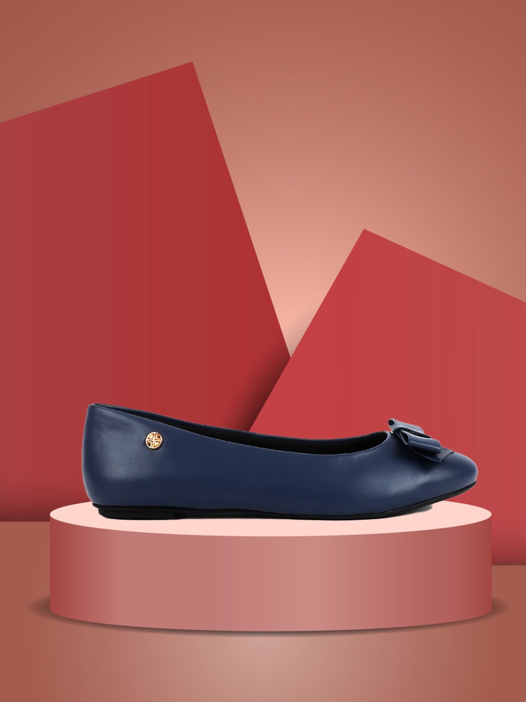 

Carlton London Ballerinas With Bows Flats, Blue