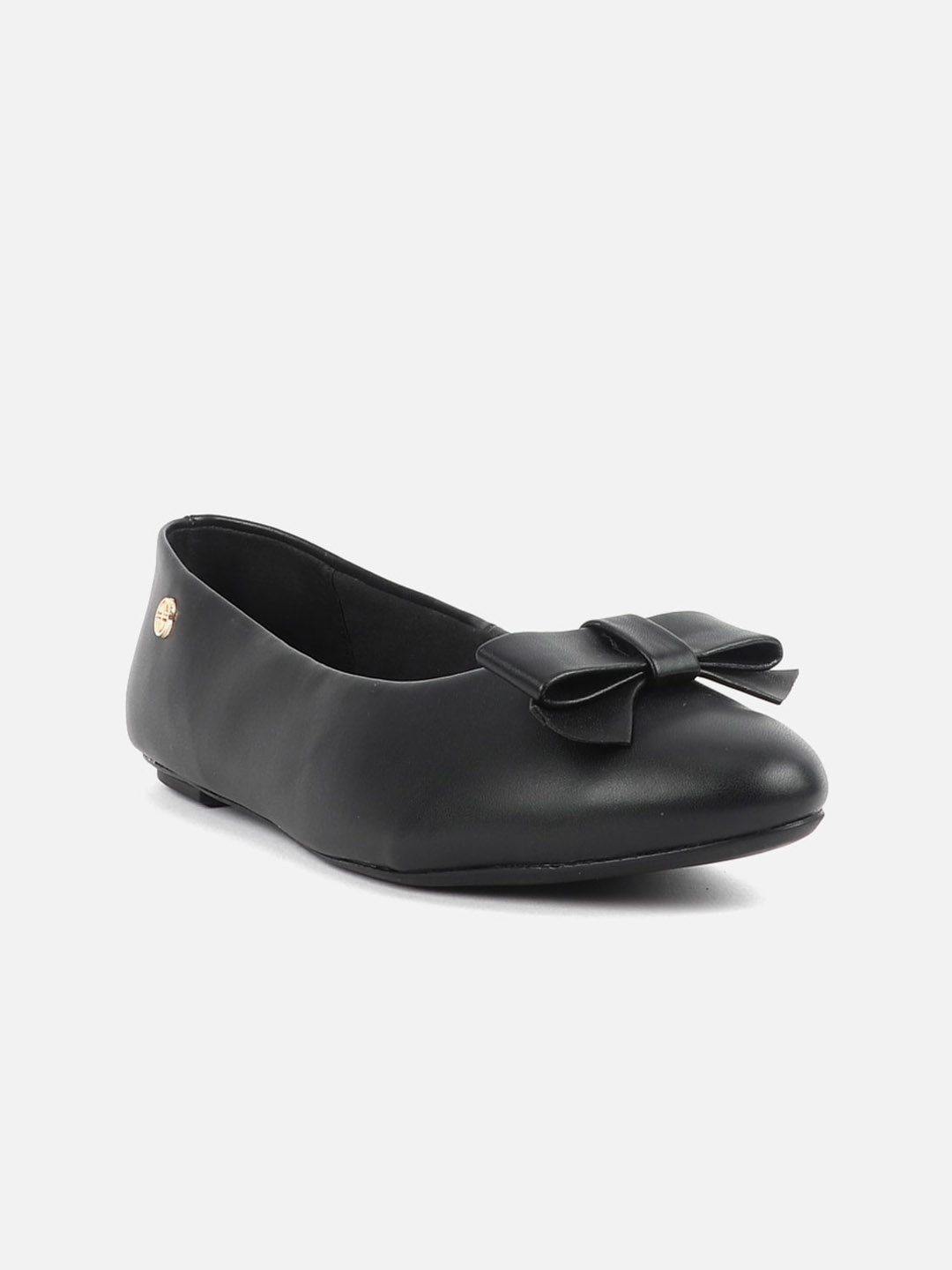 

Carlton London Slip-On Ballerinas With Bows, Black