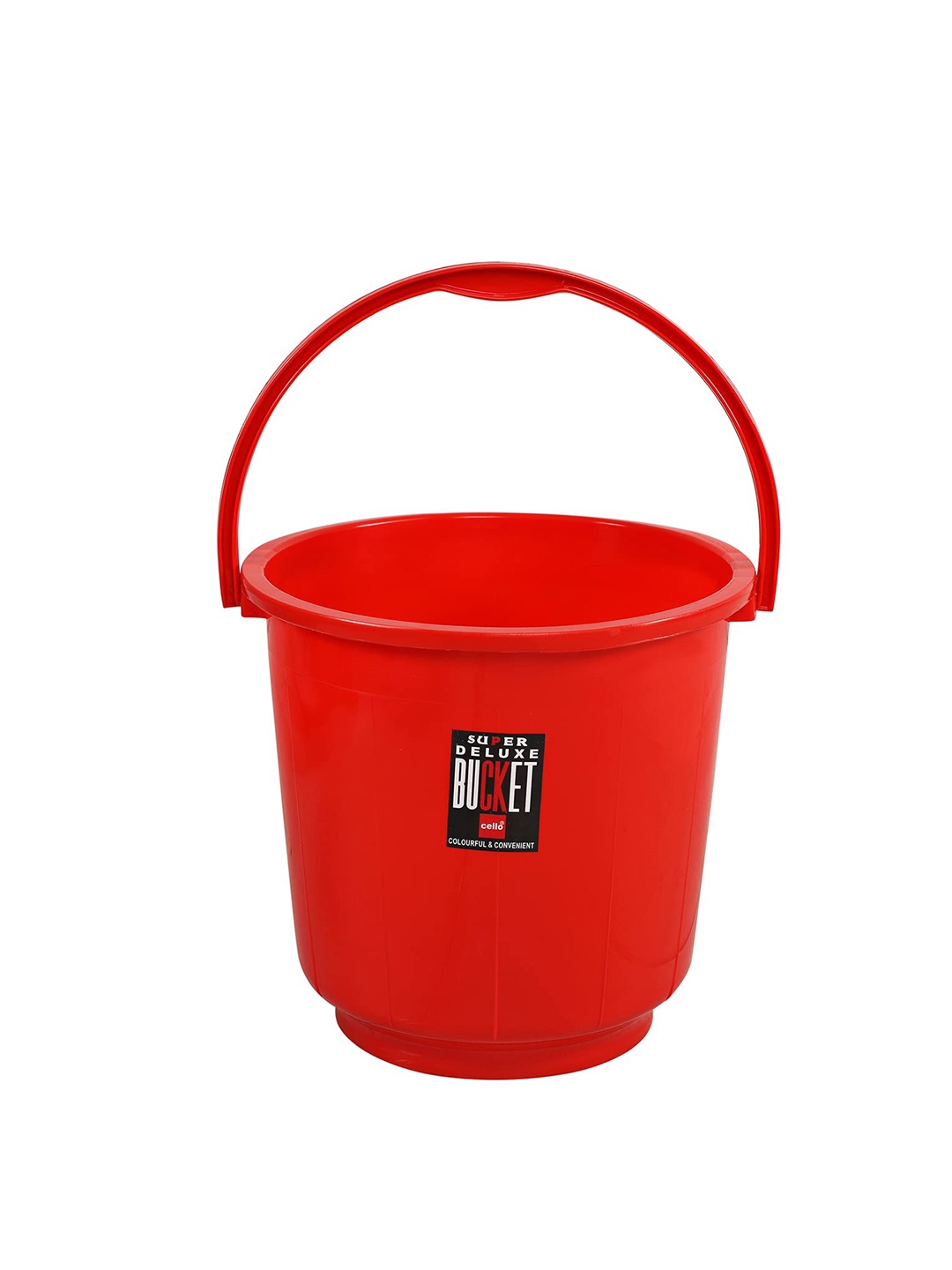 

Cello Super Deluxe Red Plastic Bucket 18 L