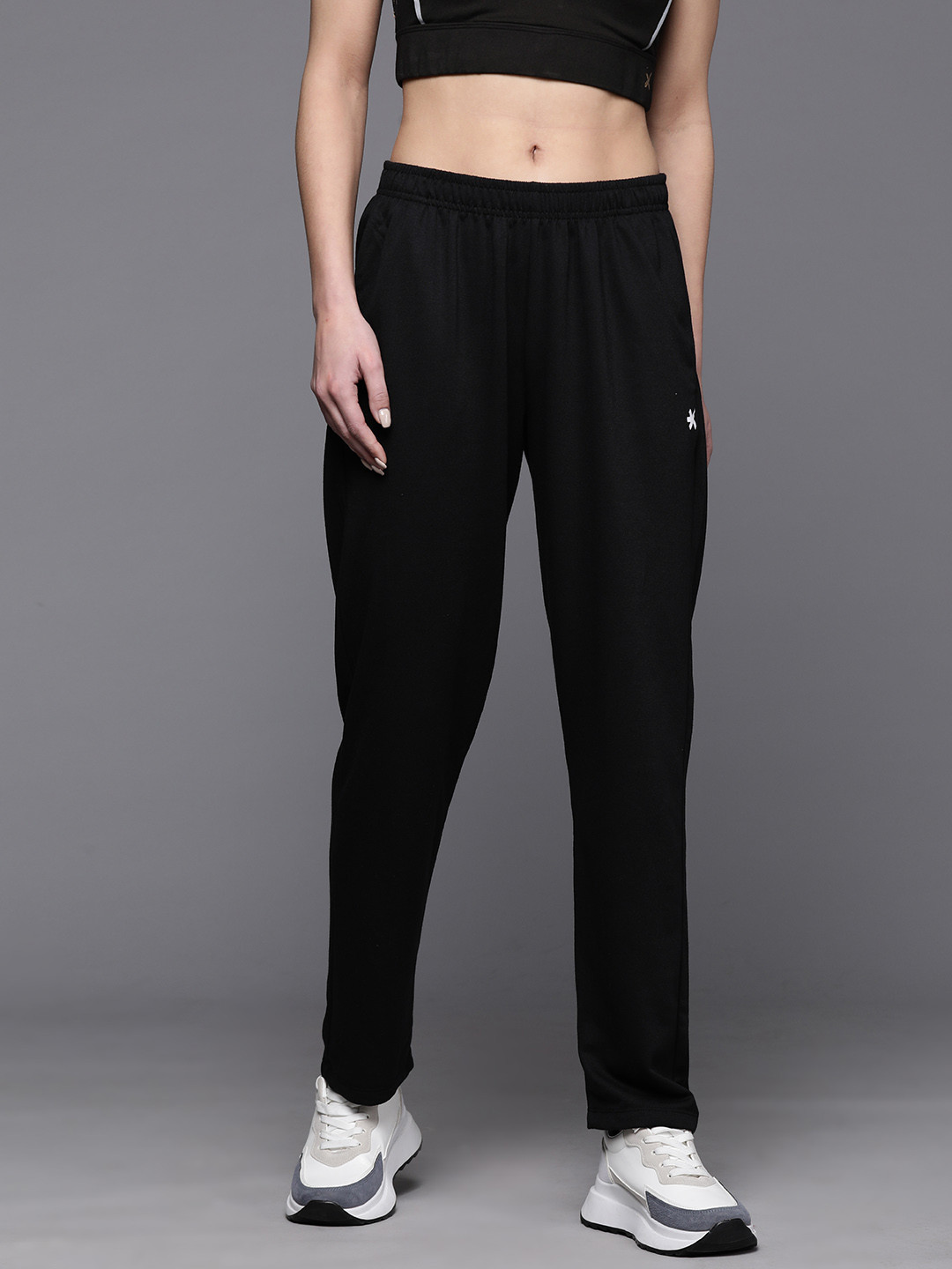 

HRX by Hrithik Roshan Women Lifestyle Track Pants, Black