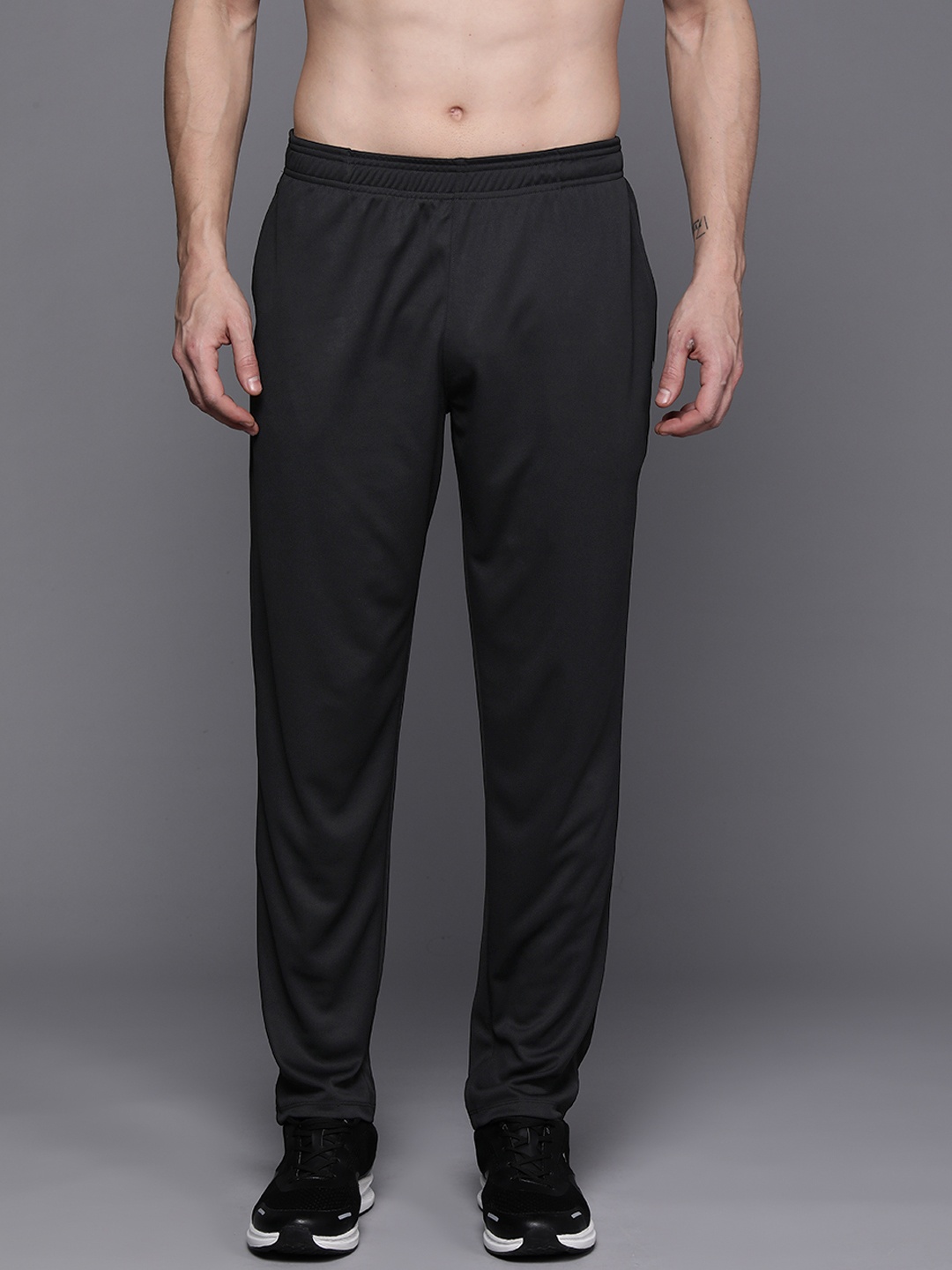 

HRX by Hrithik Roshan Men Rapid-Dry Training Track Pants, Black