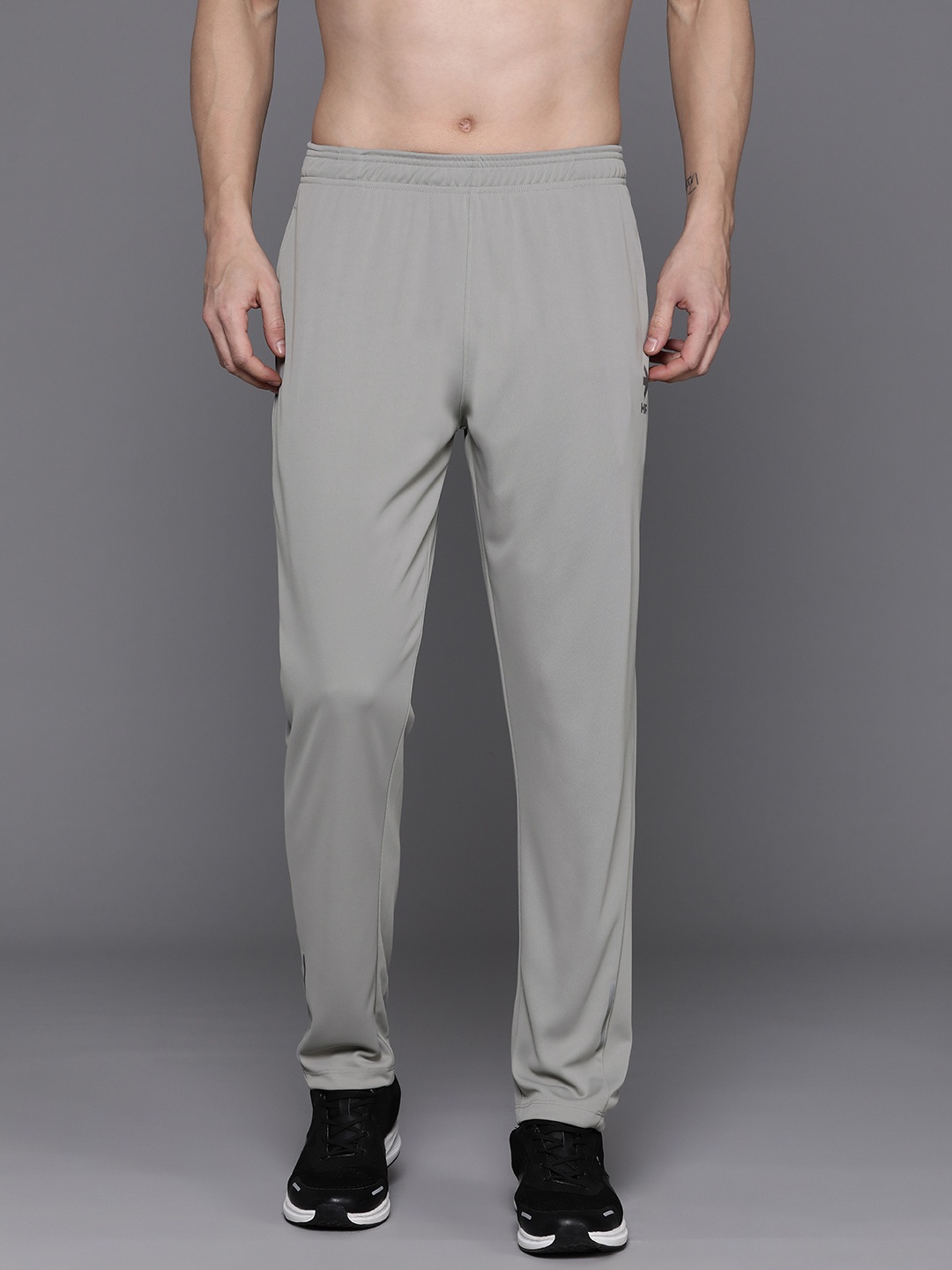 

HRX by Hrithik Roshan Men Rapid-Dry Running Track Pants, Grey