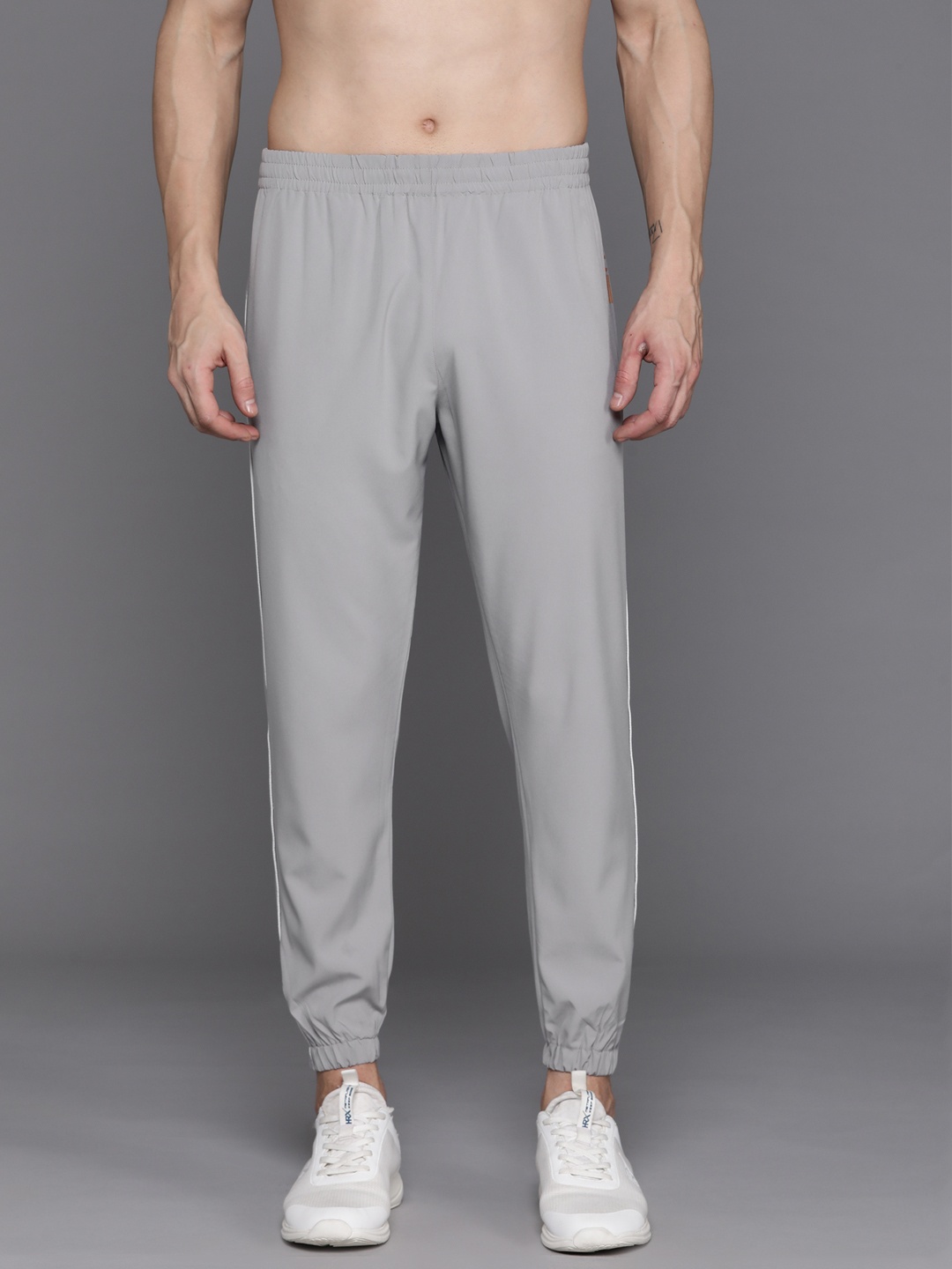 

HRX by Hrithik Roshan Men Training Ankle-Length Joggers, Grey