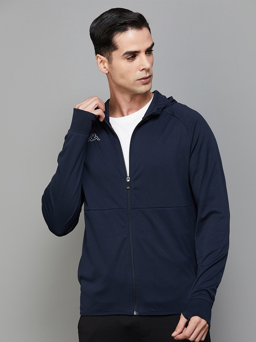 

Kappa Hooded Long Sleeves Sweatshirt, Blue