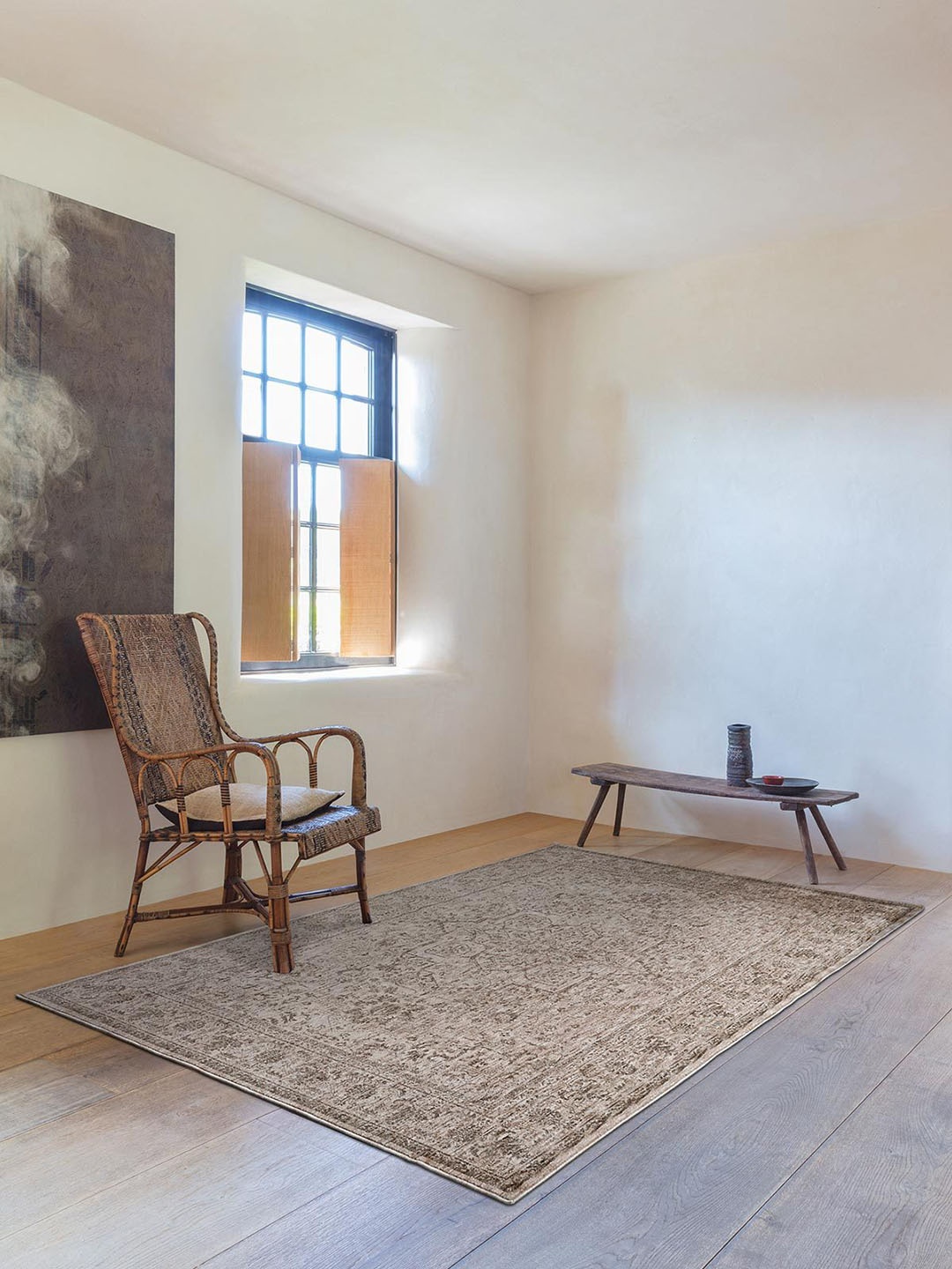 

DDecor Beige Traditional Rectangular Floor Carpet