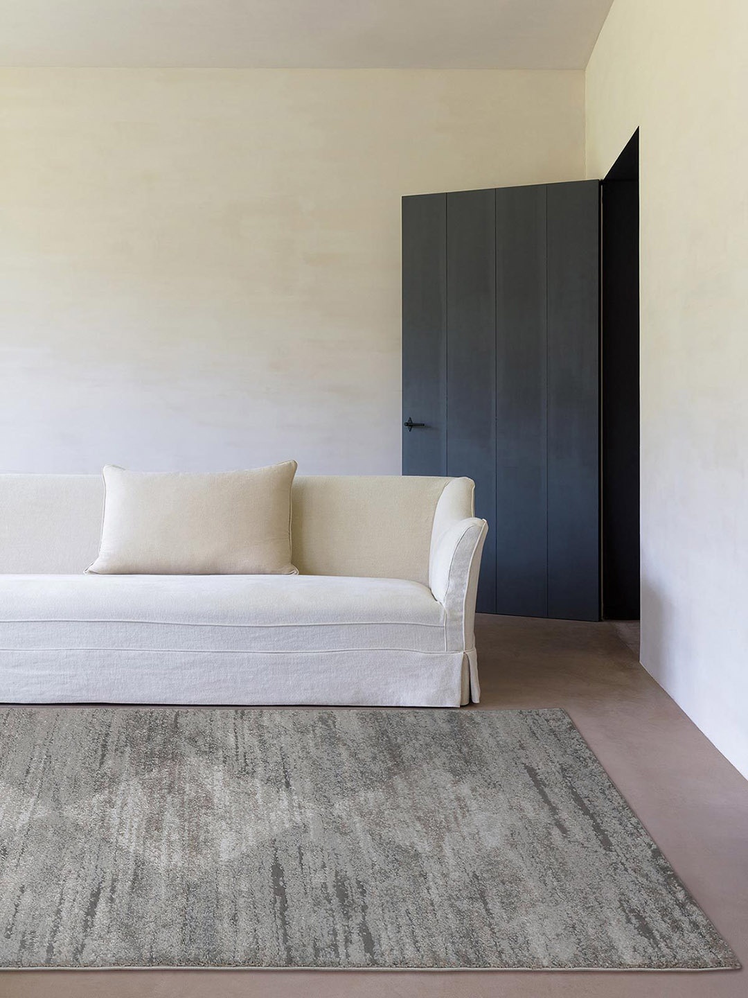 

DDecor Grey Woven Design Floor Carpet