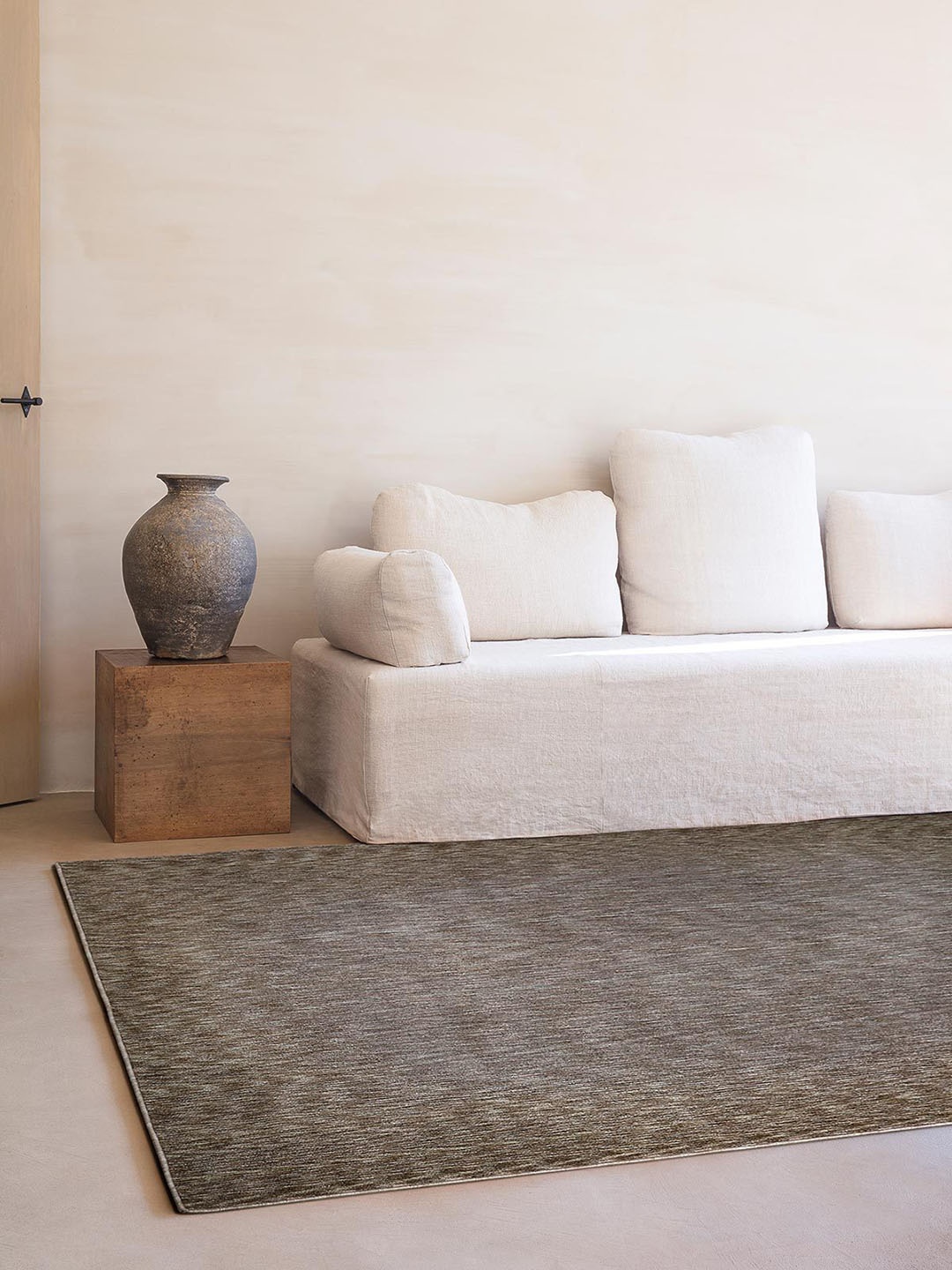 

DDecor Brown & Grey Abstract Patterned Carpet