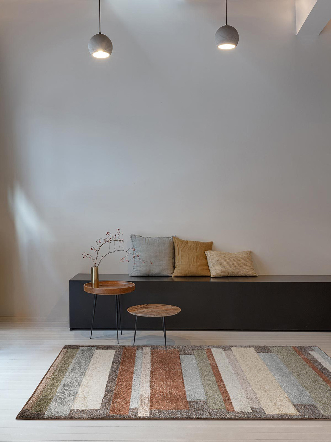 

DDecor Red & Brown Geometric Patterned Carpet