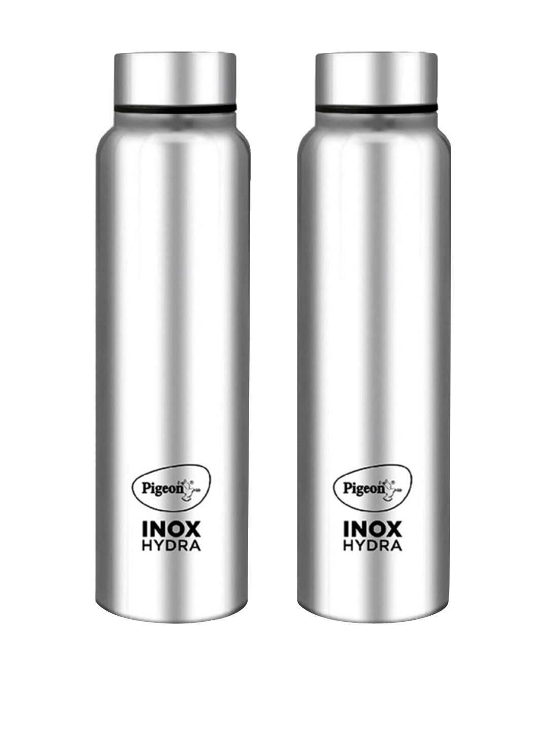 

Pigeon Hydra Plus Silver Toned 2 Pieces Leak Proof Water Bottle 900ml Each