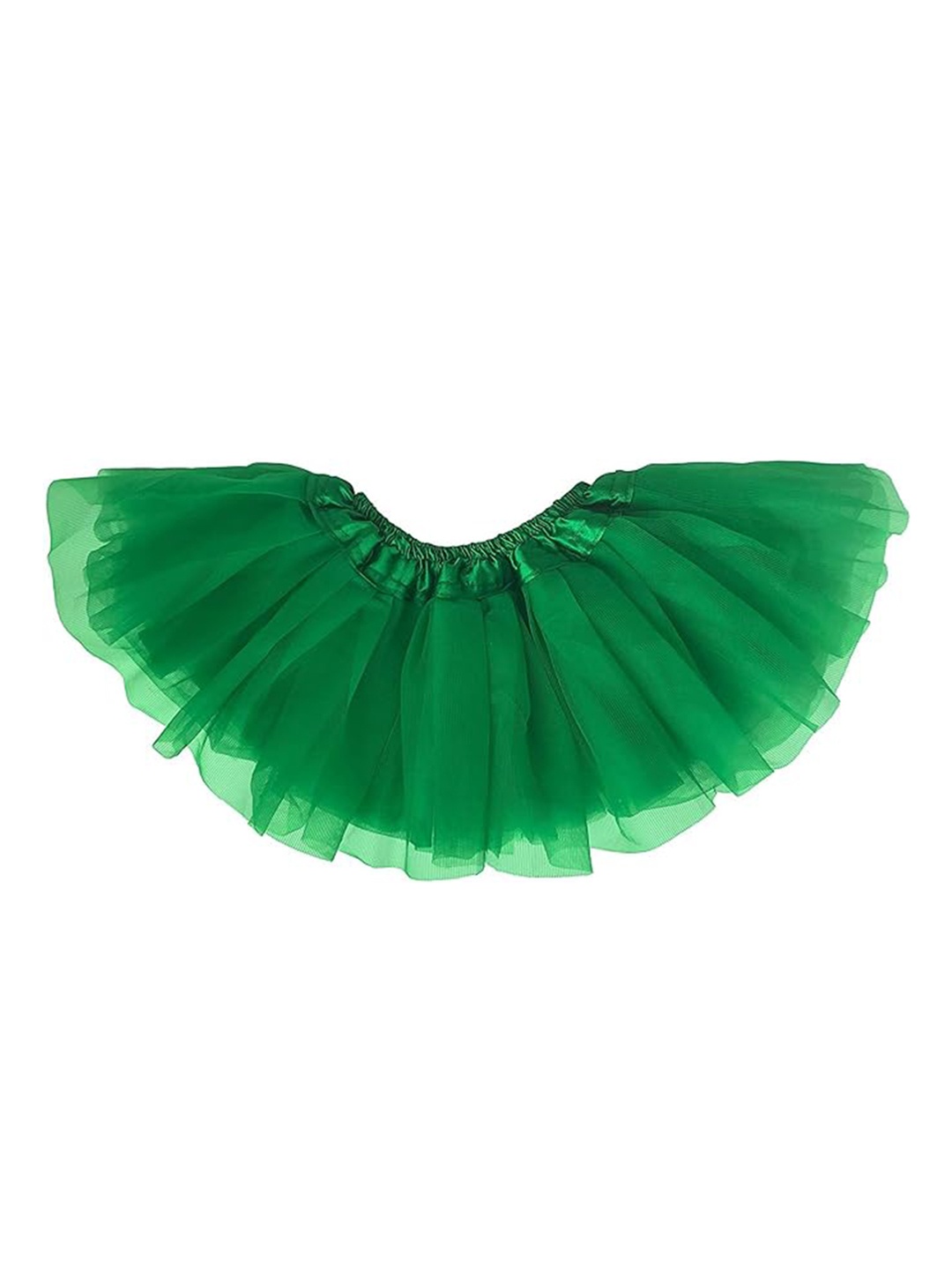 

TILISM Infant Girls Flared Knee Length Skirt, Green