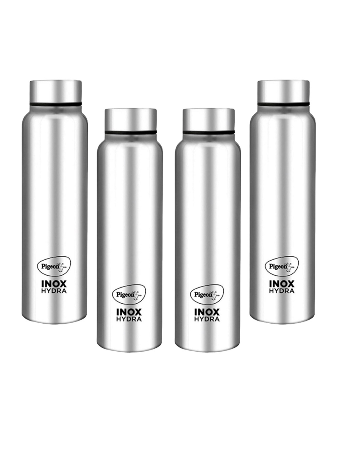 

Pigeon Hydra Plus Silver Toned 4 Pieces Leak Proof Water Bottle - 700 ML Each