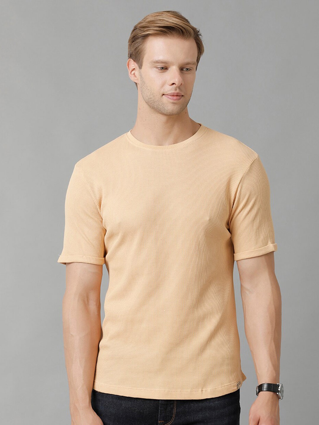 

Voi Jeans Short Sleeves Pure Cotton T-shirt, Orange