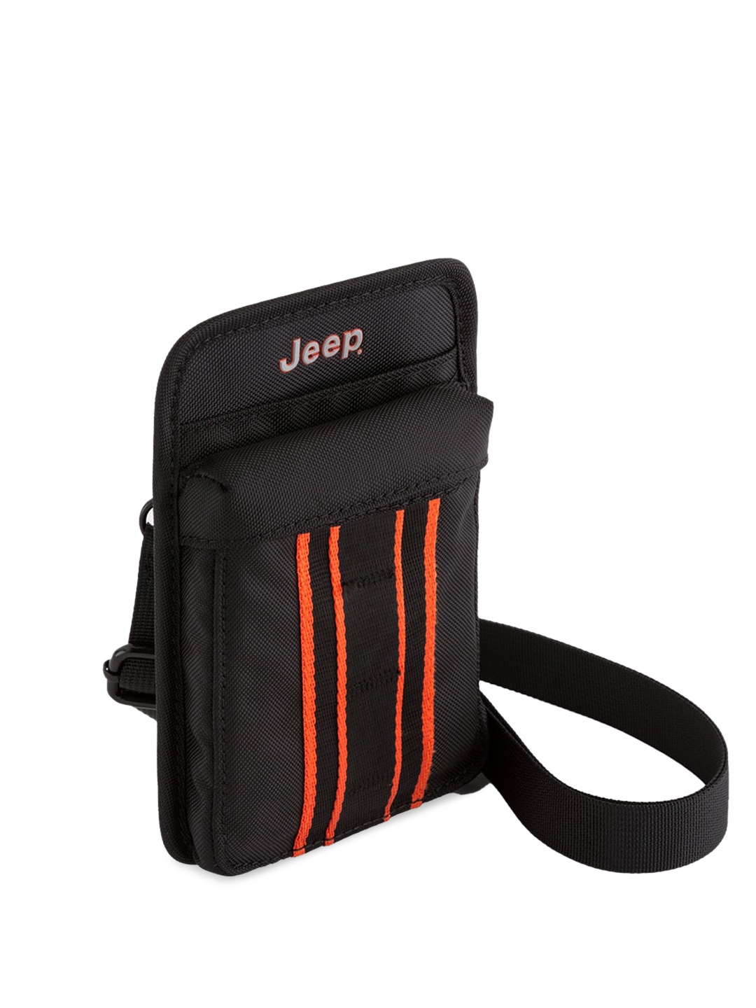 

CARPISA Striped Travel Pouch, Black