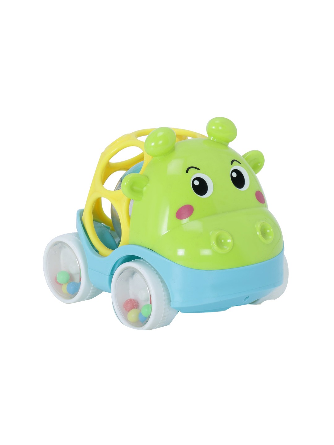 

POKORY Infant Shake & Grab Car Rattles, Yellow