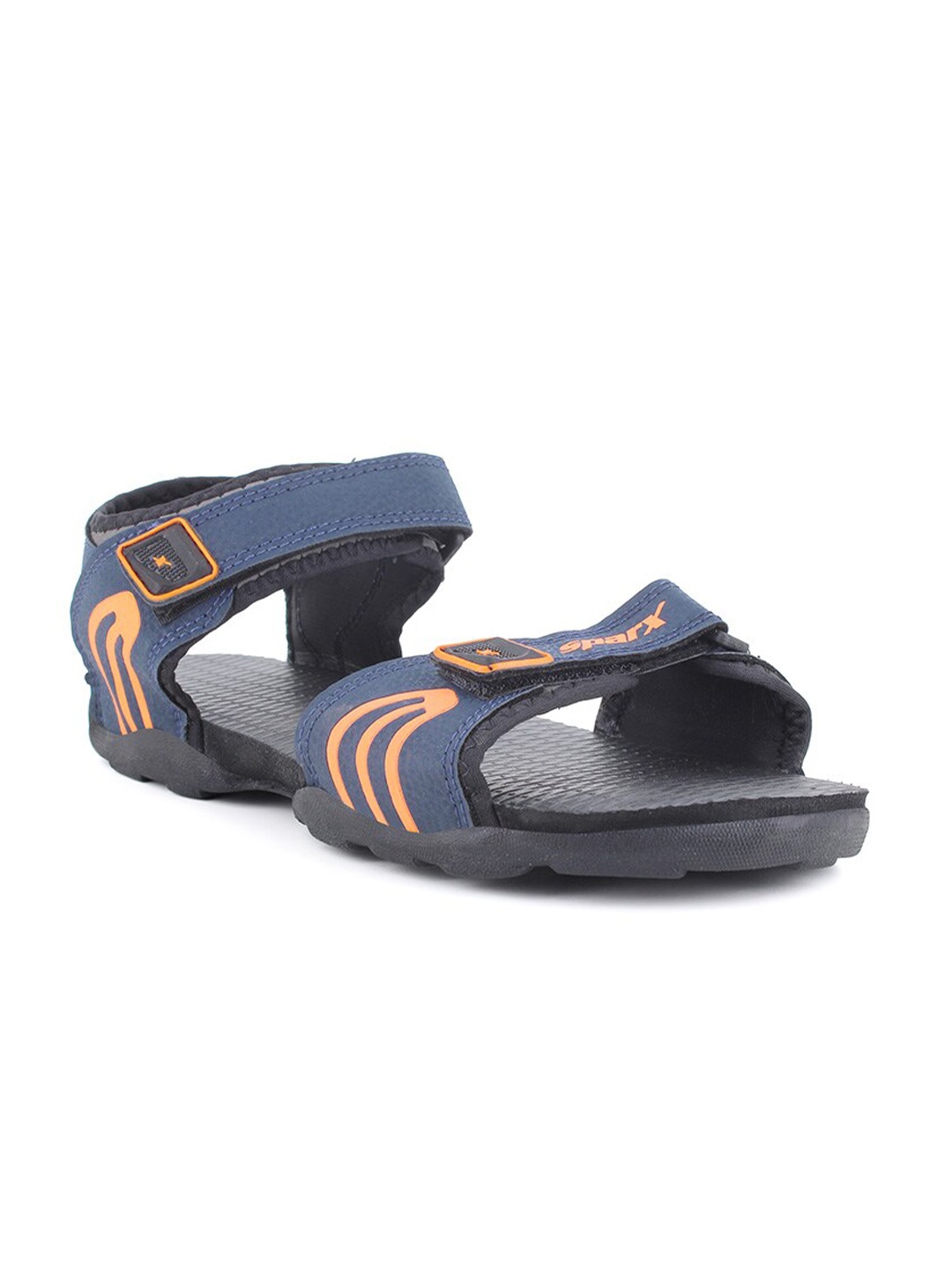 

Sparx Men Sports Sandals With Velcro Closure, Navy blue