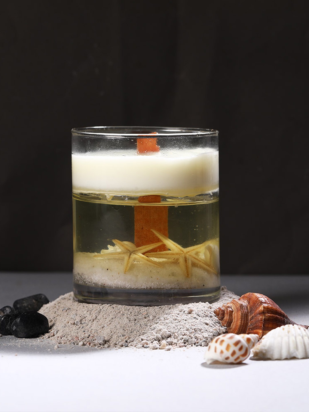 

ROSEMOORe White Star Fish Gel Candle