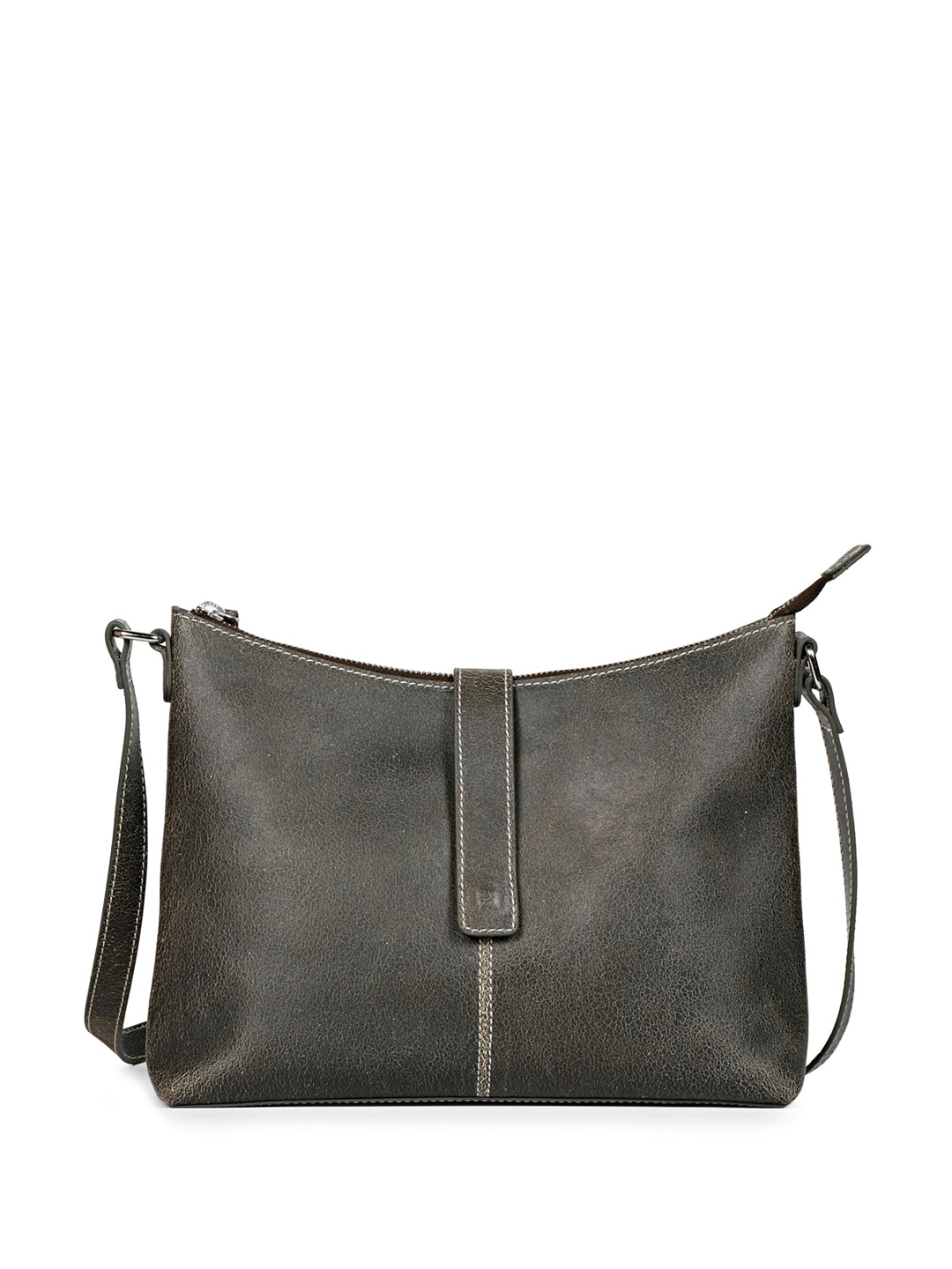 

Saint G Black Leather Structured Hobo Bag