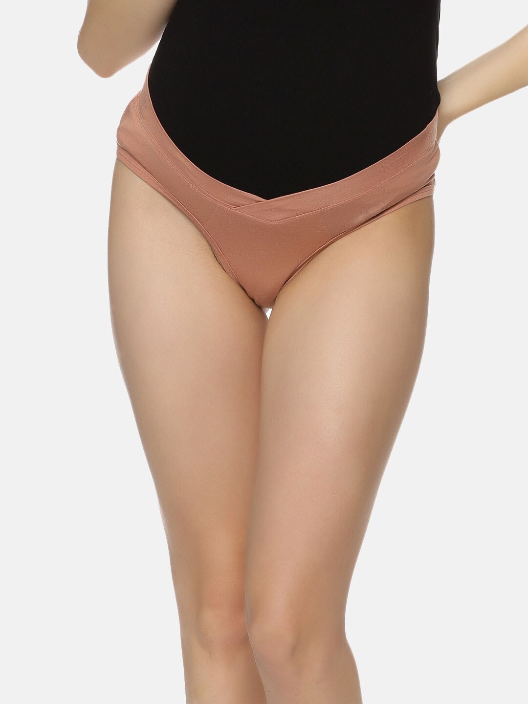 

Tailor & Circus Women Anti-Microbial Maternity Brief, Nude