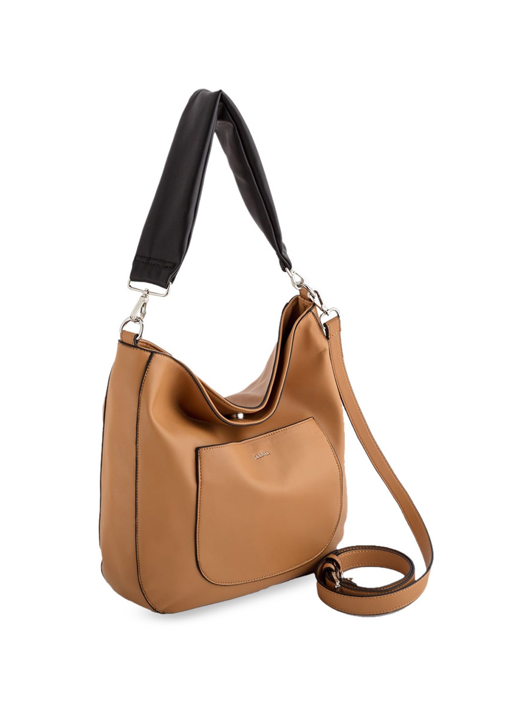 

CARPISA Structured Handheld Bag, Brown