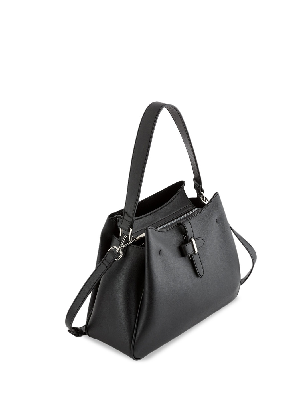 

CARPISA Structured Handheld Bag, Black