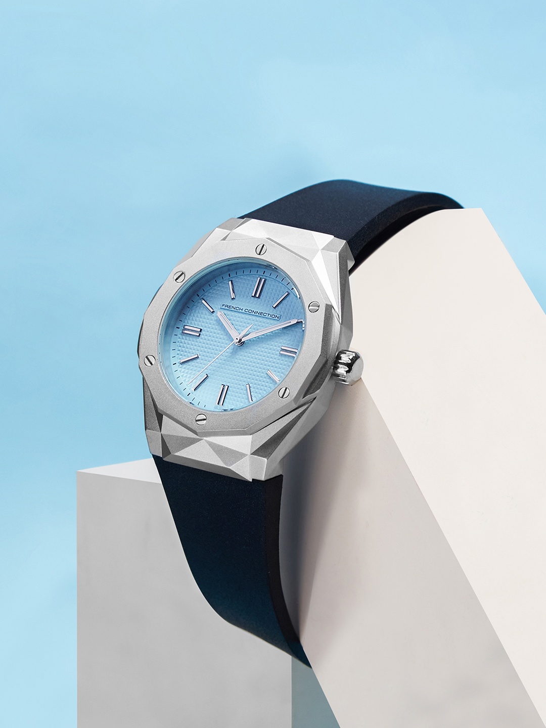 

French Connection Men Dial & Straps Analogue Watch FCP47BL-U, Blue