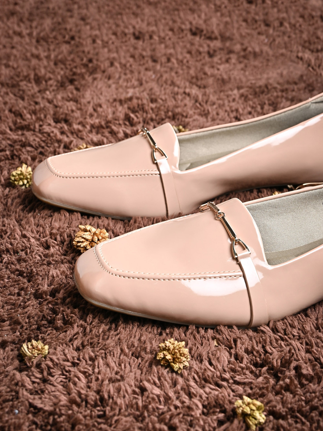 

Rocia Closed Back Blocked Pumps, Pink