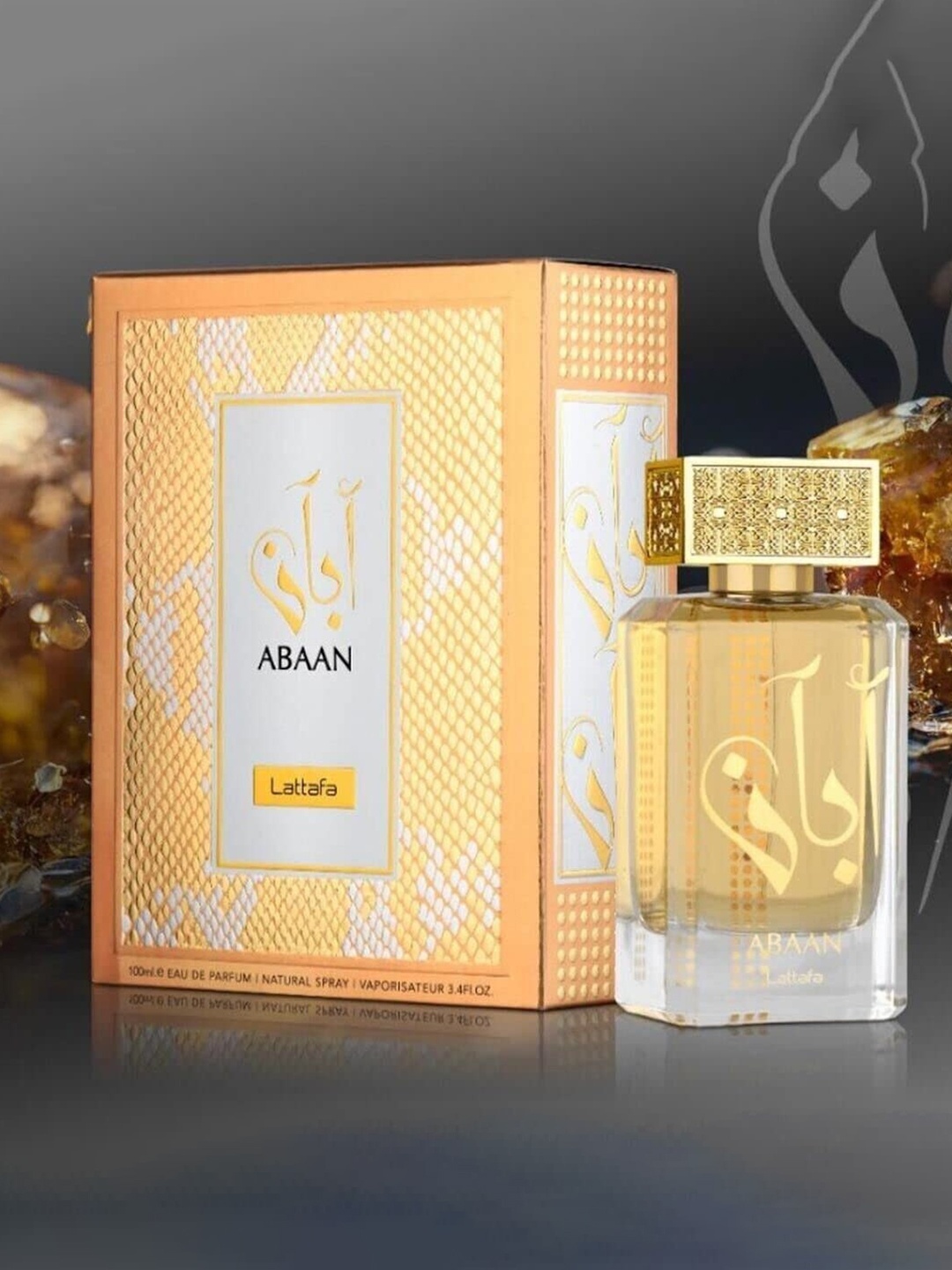 

Lattafa Abaan Long Lasting Eau De Parfum - 100 ml, Peach