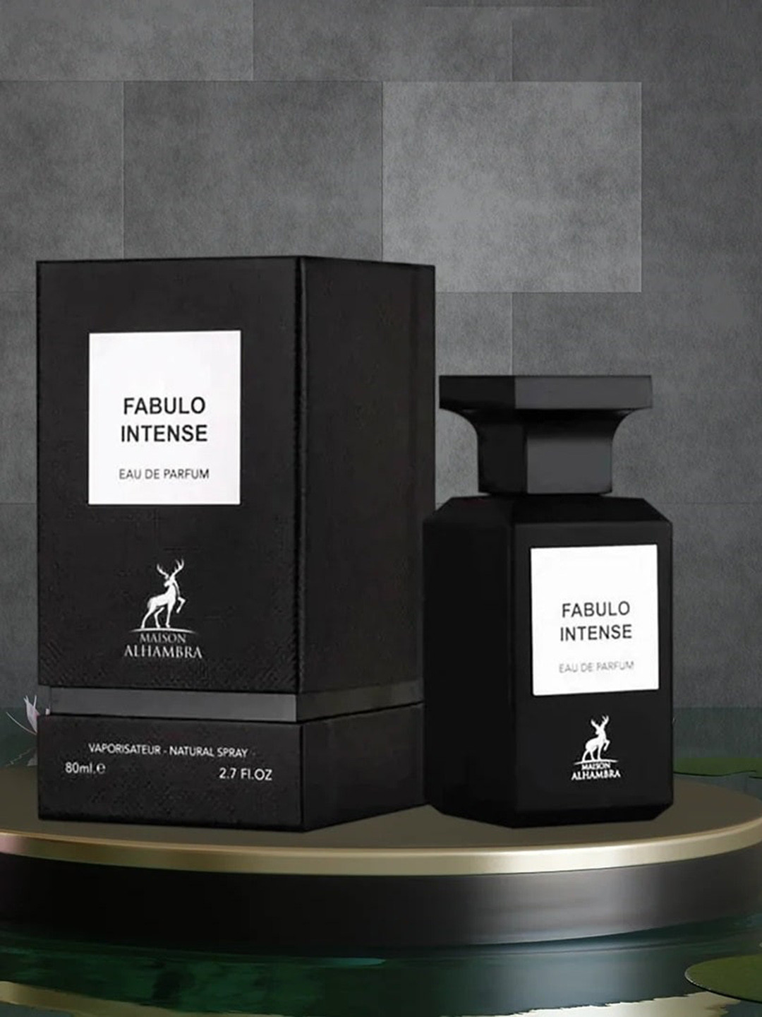 

Lattafa Fabulo Intense Long Lasting Eau De Parfum - 80 ml, Black