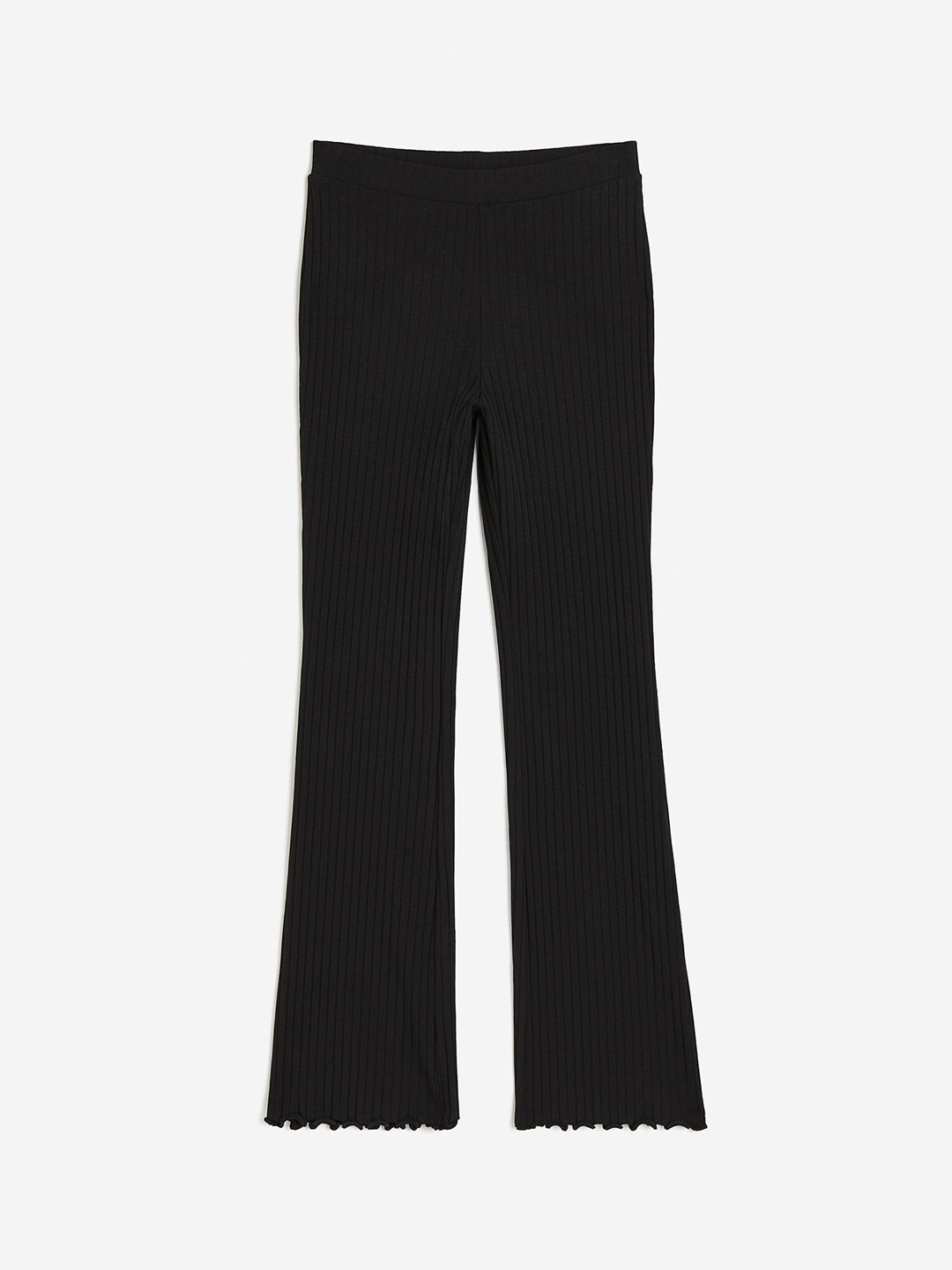 

H&M Girls DryMove Flared Sports Tights, Black